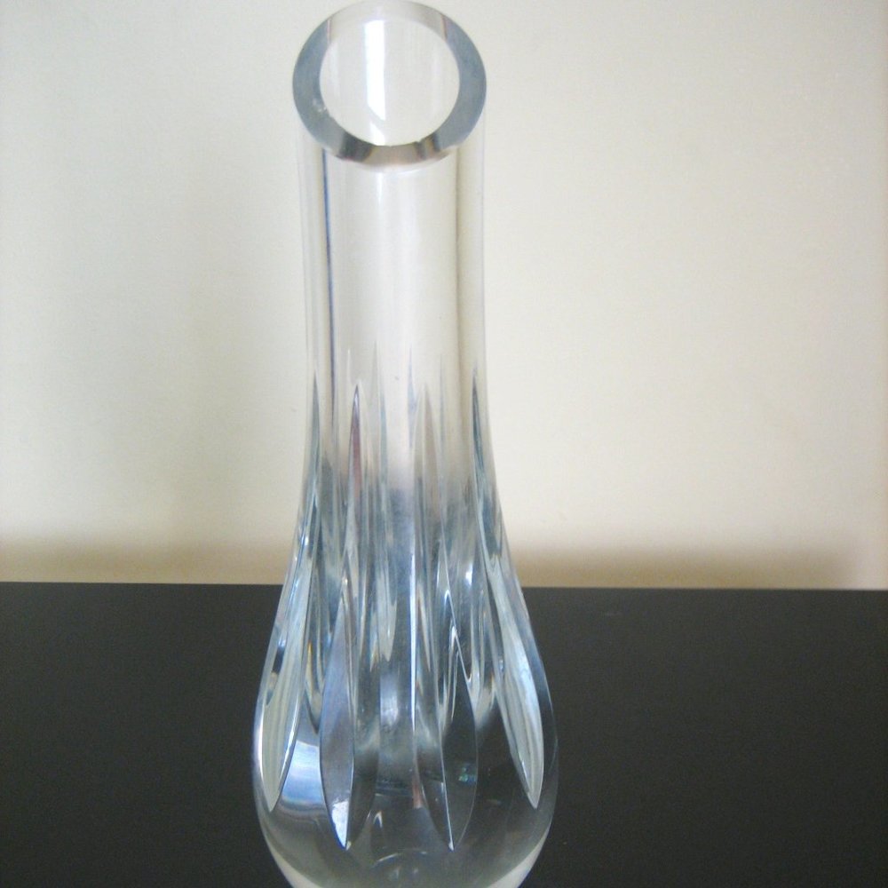 Baccarat French Crystal Bud Vase 9"